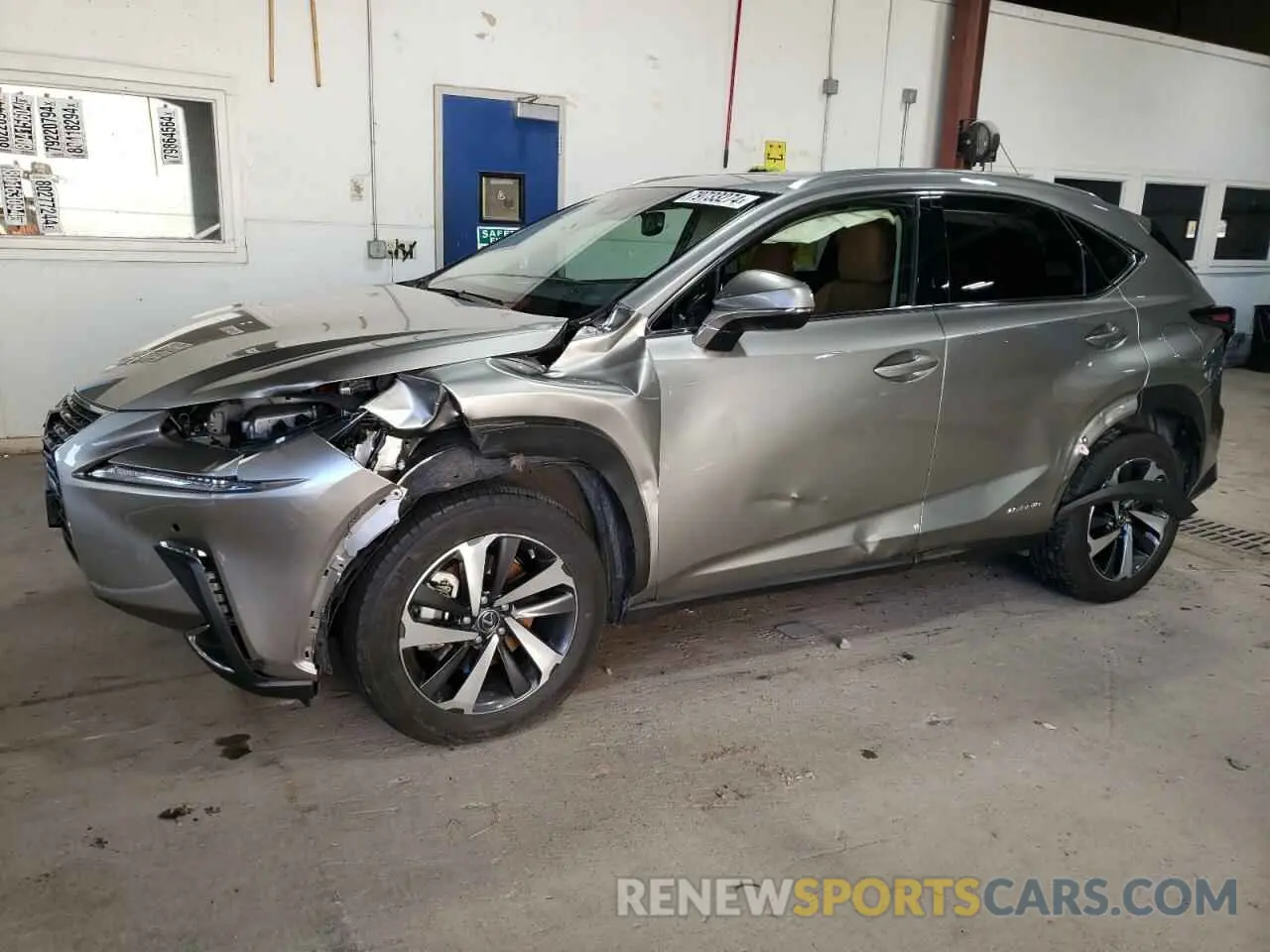 1 Photograph of a damaged car JTJGJRDZ2L2127220 LEXUS NX 2020