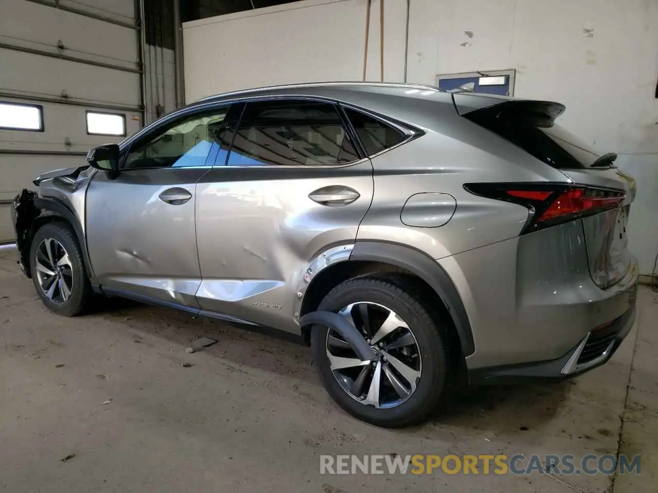 2 Photograph of a damaged car JTJGJRDZ2L2127220 LEXUS NX 2020