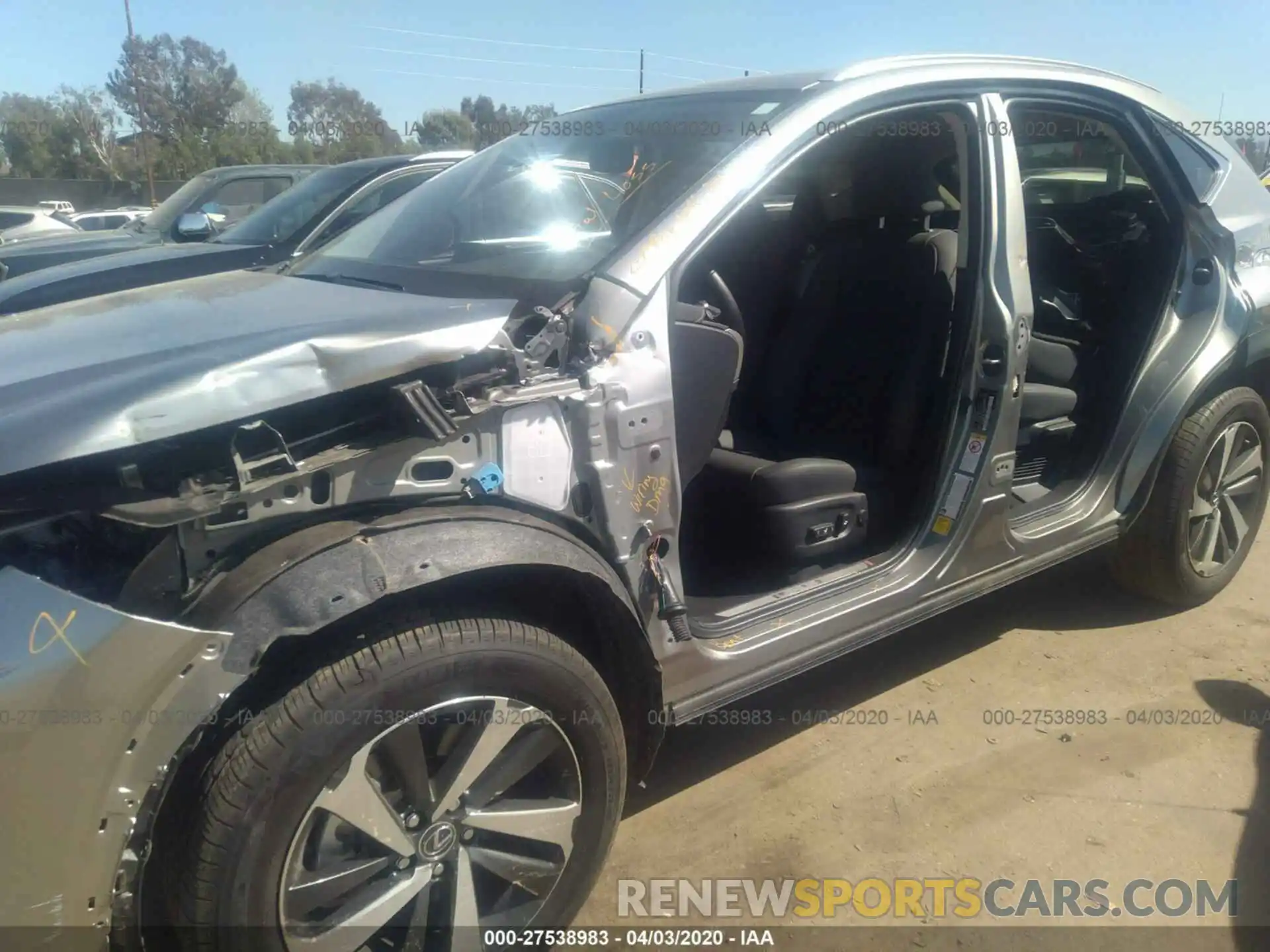 6 Photograph of a damaged car JTJGJRDZ2L2133728 LEXUS NX 2020