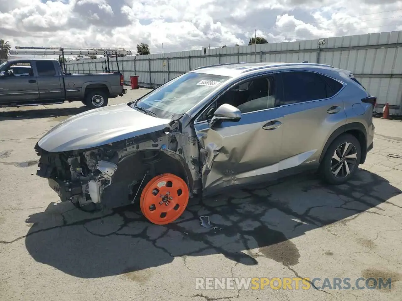 1 Photograph of a damaged car JTJGJRDZ2L2133907 LEXUS NX 2020