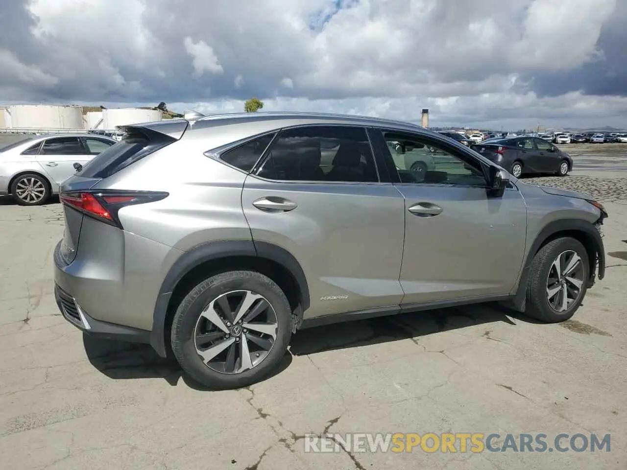 3 Photograph of a damaged car JTJGJRDZ2L2133907 LEXUS NX 2020