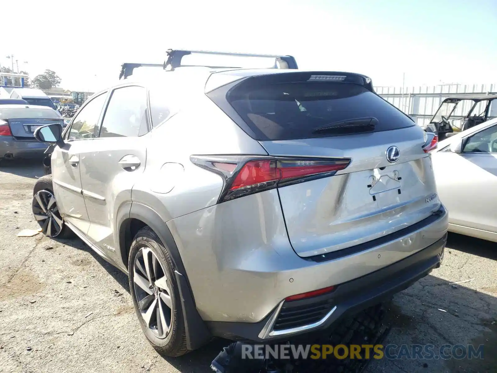 3 Photograph of a damaged car JTJGJRDZ2L2143983 LEXUS NX 2020