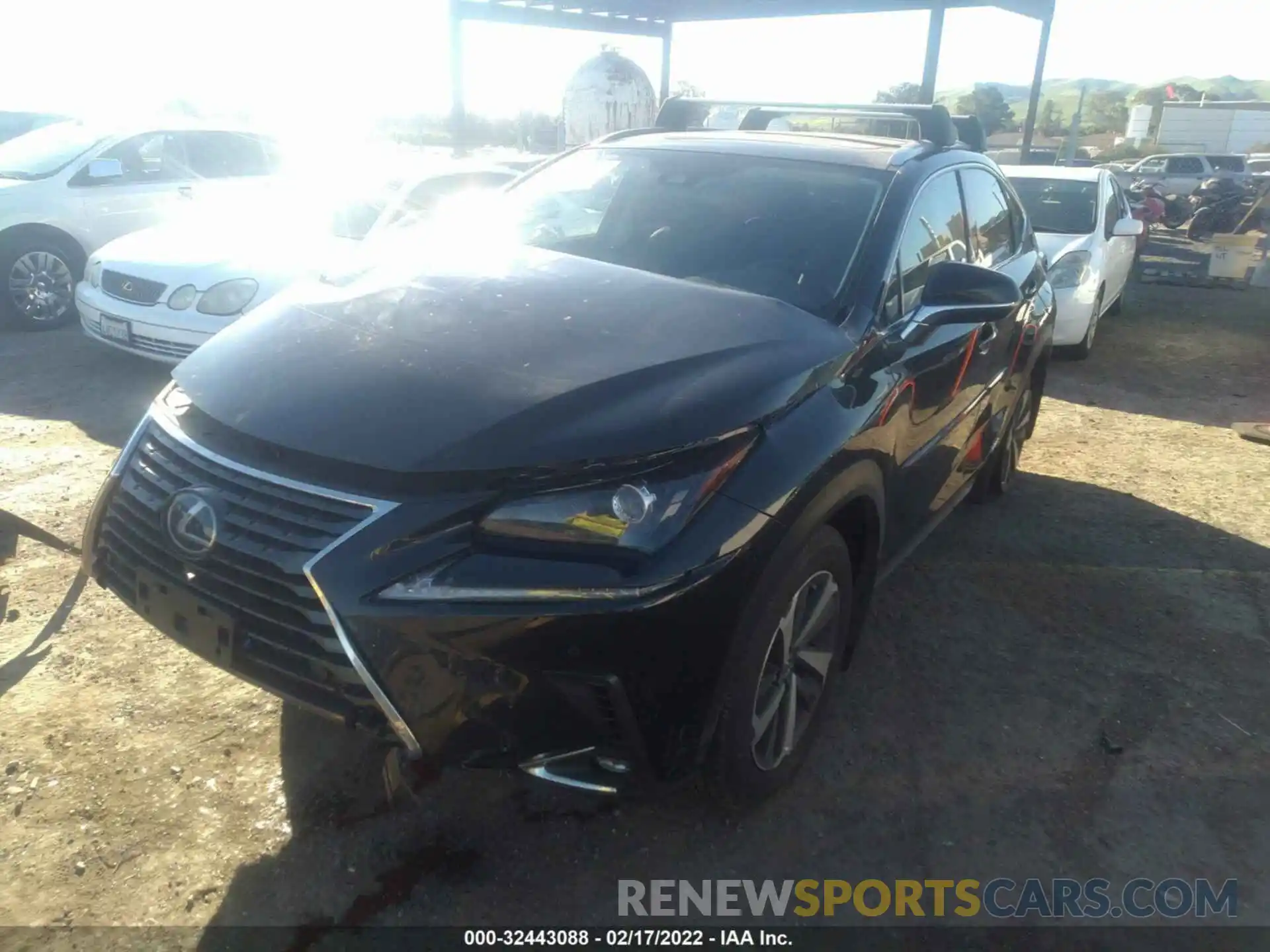 2 Photograph of a damaged car JTJGJRDZ3L2143877 LEXUS NX 2020