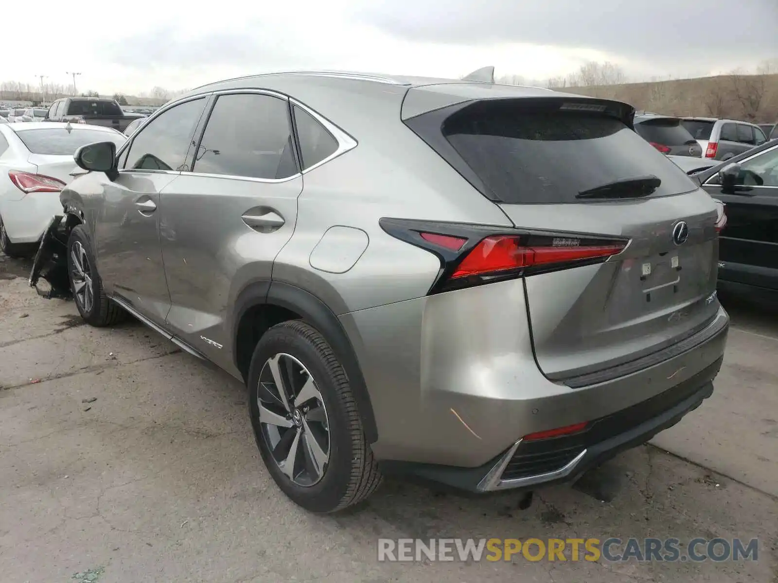 3 Photograph of a damaged car JTJGJRDZ3L5006548 LEXUS NX 2020