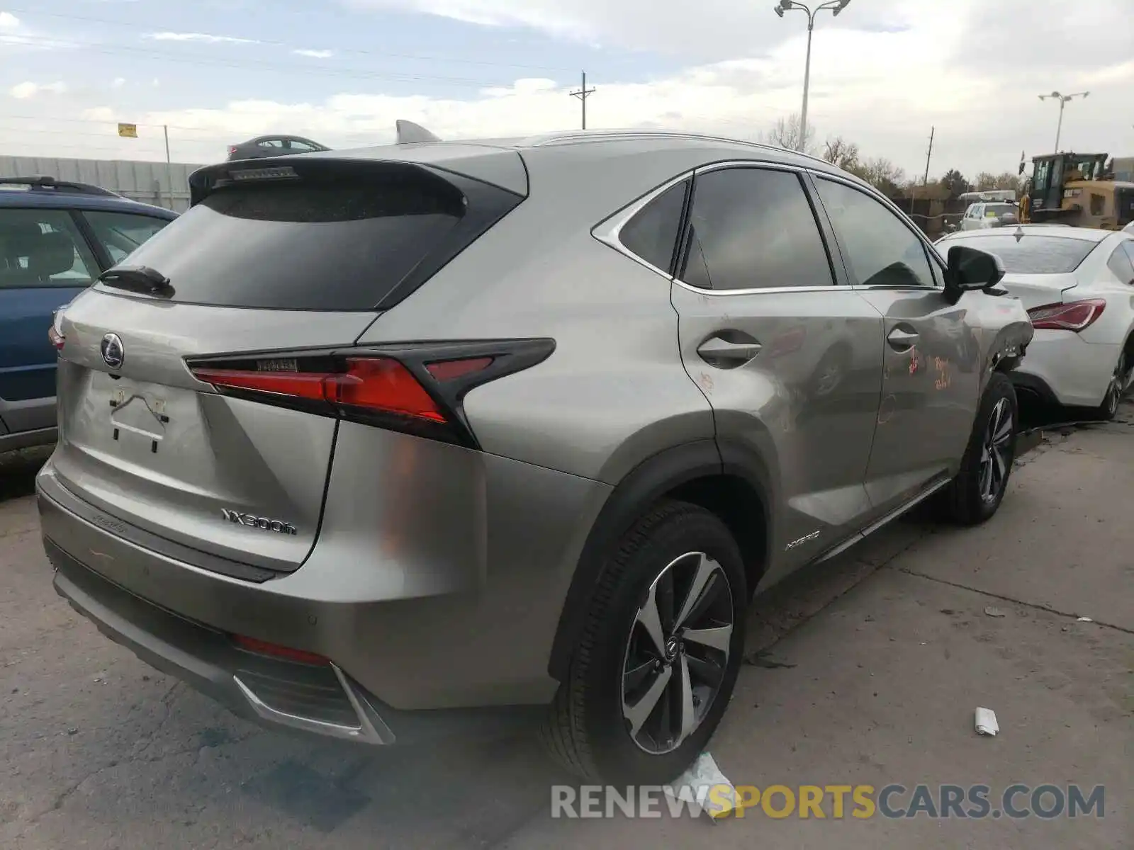 4 Photograph of a damaged car JTJGJRDZ3L5006548 LEXUS NX 2020