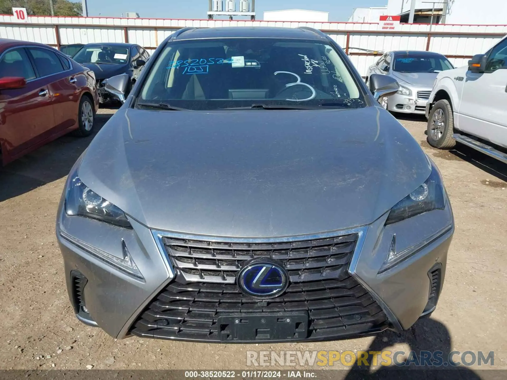 12 Photograph of a damaged car JTJGJRDZ4L2132953 LEXUS NX 2020