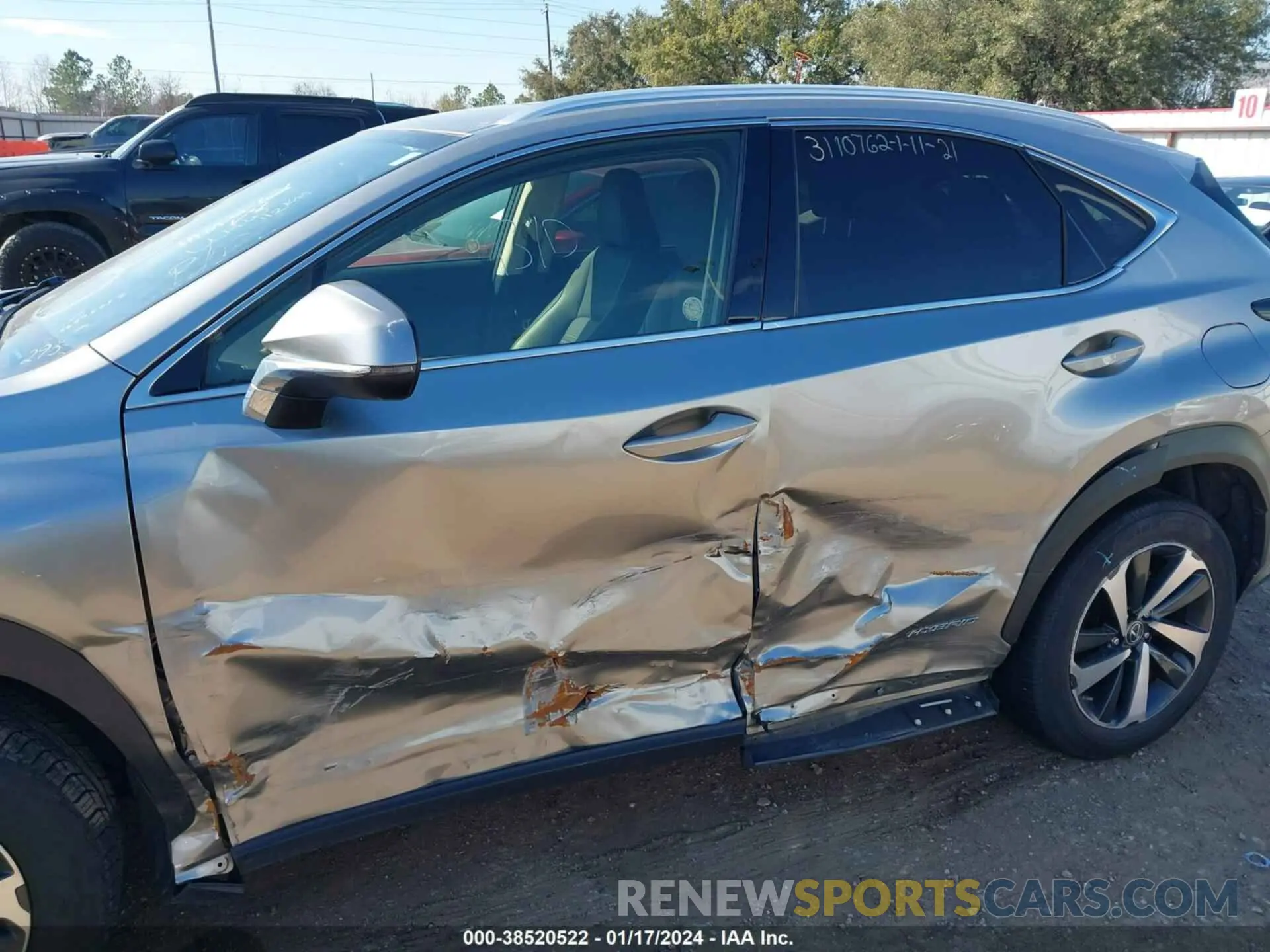 6 Photograph of a damaged car JTJGJRDZ4L2132953 LEXUS NX 2020