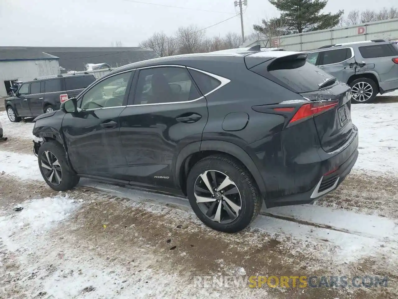 2 Photograph of a damaged car JTJGJRDZ4L2140115 LEXUS NX 2020