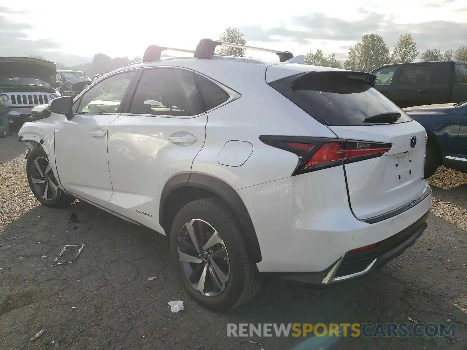 3 Photograph of a damaged car JTJGJRDZ4L5000371 LEXUS NX 2020