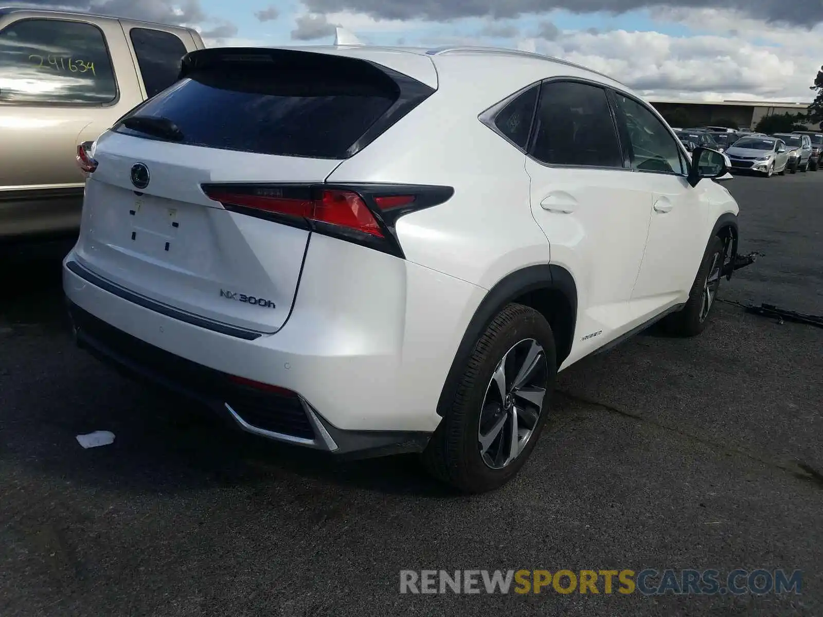 4 Photograph of a damaged car JTJGJRDZ4L5006171 LEXUS NX 2020