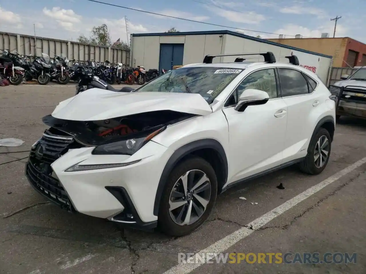 2 Photograph of a damaged car JTJGJRDZ4L5009927 LEXUS NX 2020