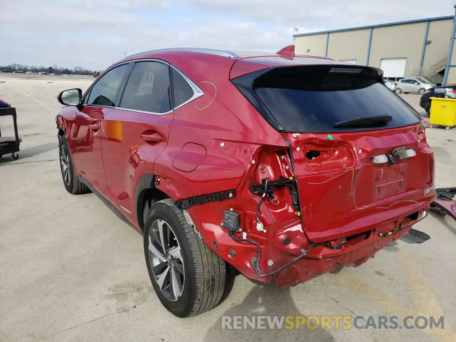 3 Photograph of a damaged car JTJGJRDZ5L2142343 LEXUS NX 2020