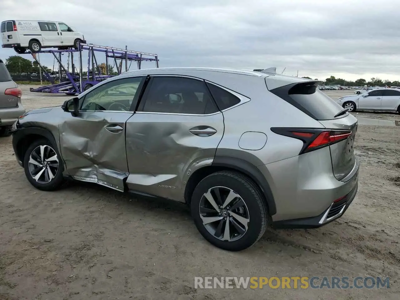 2 Photograph of a damaged car JTJGJRDZ5L5008088 LEXUS NX 2020