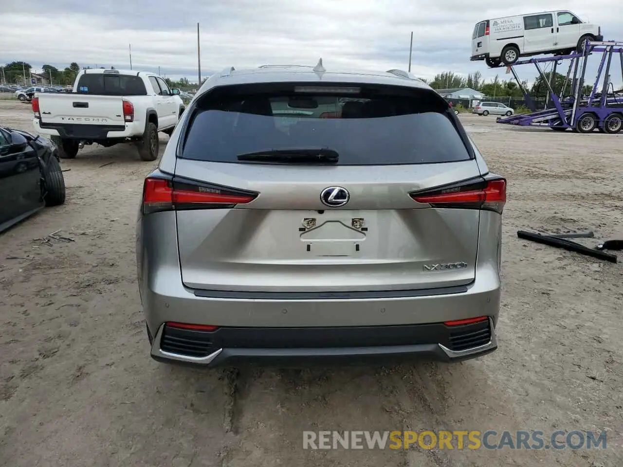 6 Photograph of a damaged car JTJGJRDZ5L5008088 LEXUS NX 2020