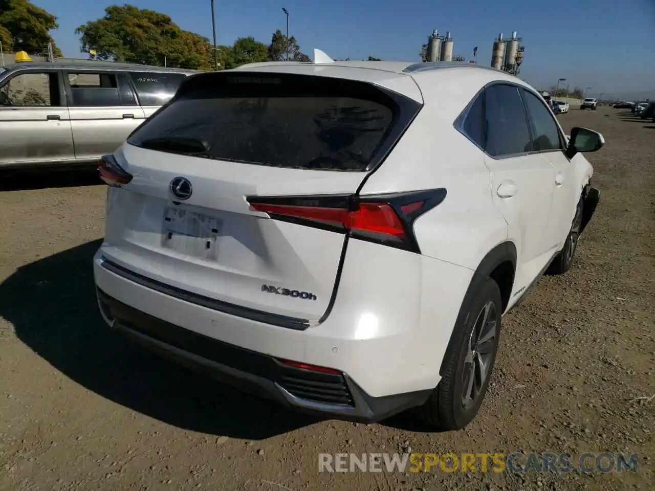 4 Photograph of a damaged car JTJGJRDZ6L2144294 LEXUS NX 2020