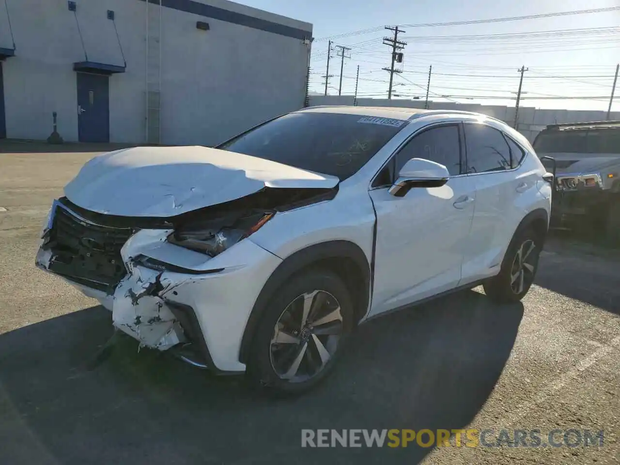 2 Photograph of a damaged car JTJGJRDZ6L5003773 LEXUS NX 2020