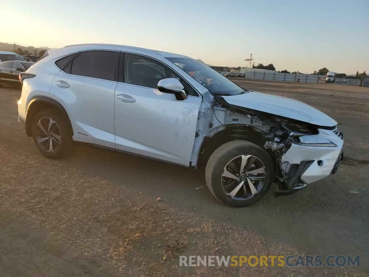 4 Photograph of a damaged car JTJGJRDZ6L5009010 LEXUS NX 2020
