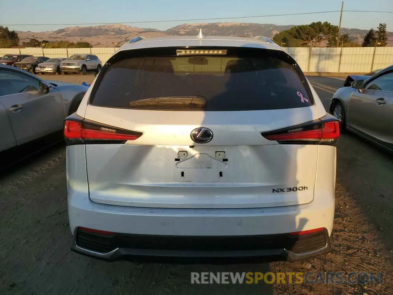 6 Photograph of a damaged car JTJGJRDZ6L5009010 LEXUS NX 2020