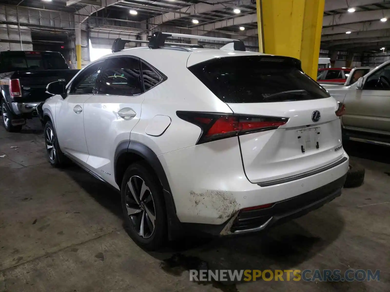 3 Photograph of a damaged car JTJGJRDZ6L5009508 LEXUS NX 2020