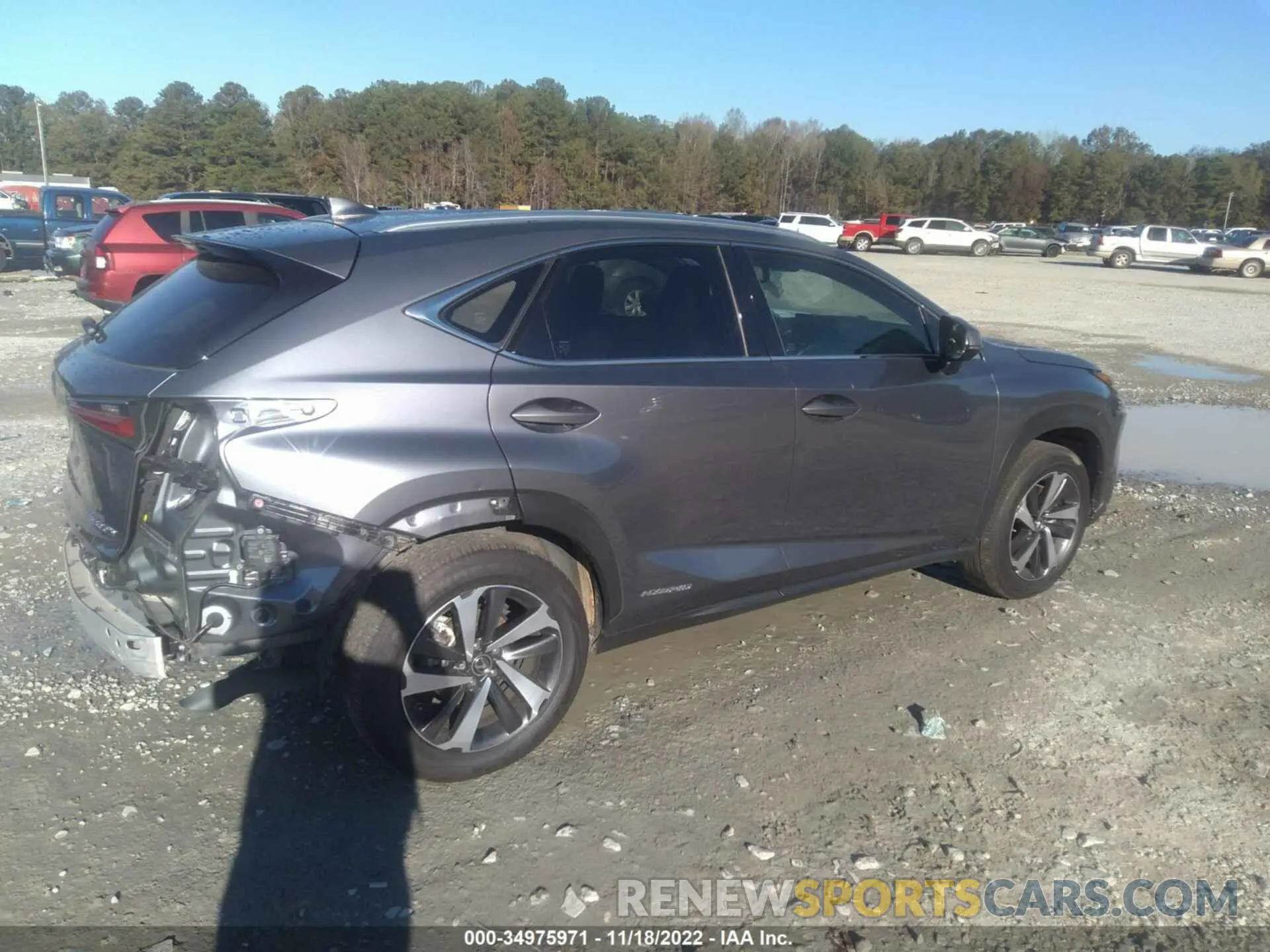 4 Photograph of a damaged car JTJGJRDZ7L2133935 LEXUS NX 2020