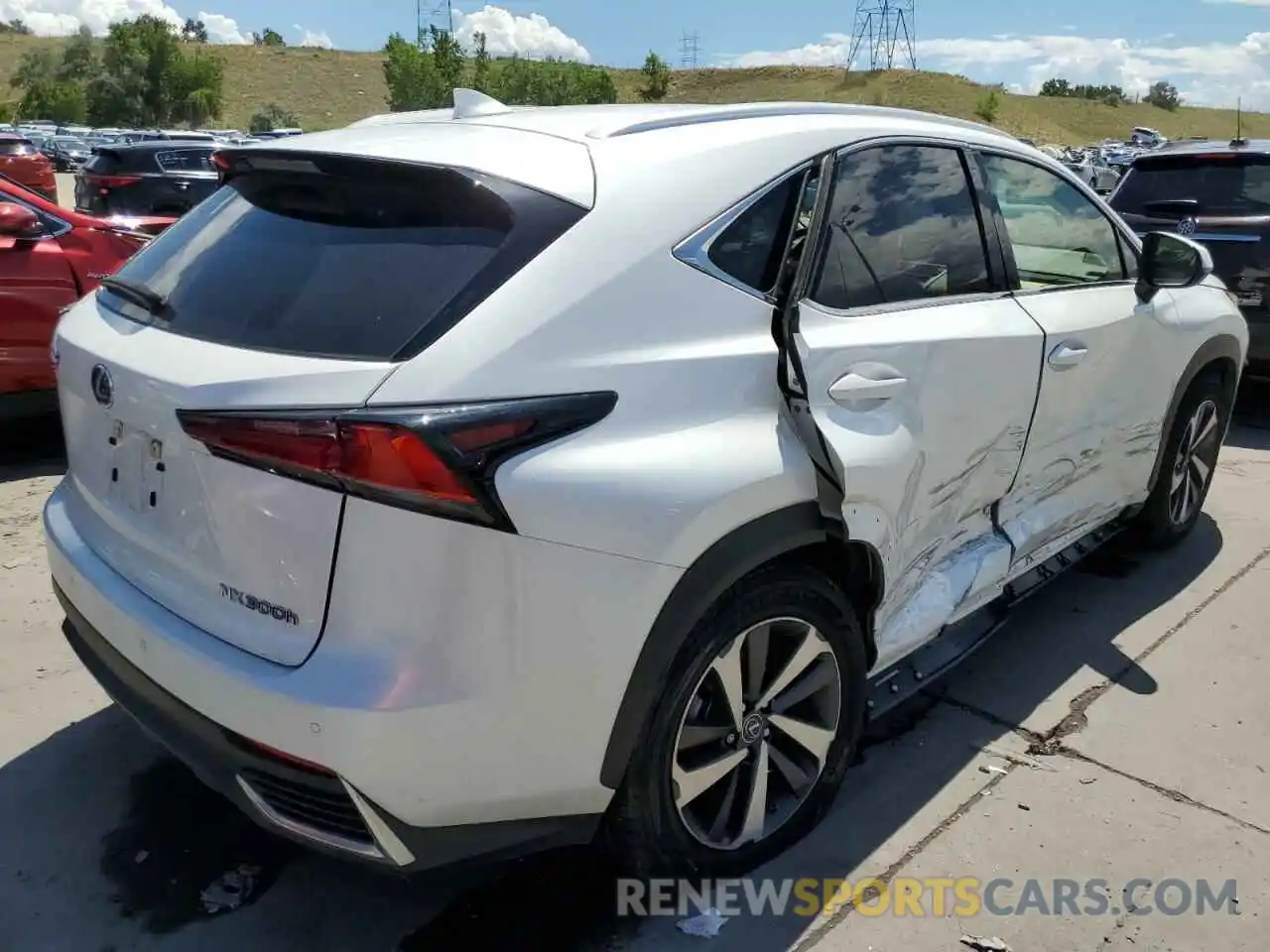 4 Photograph of a damaged car JTJGJRDZ7L5000218 LEXUS NX 2020