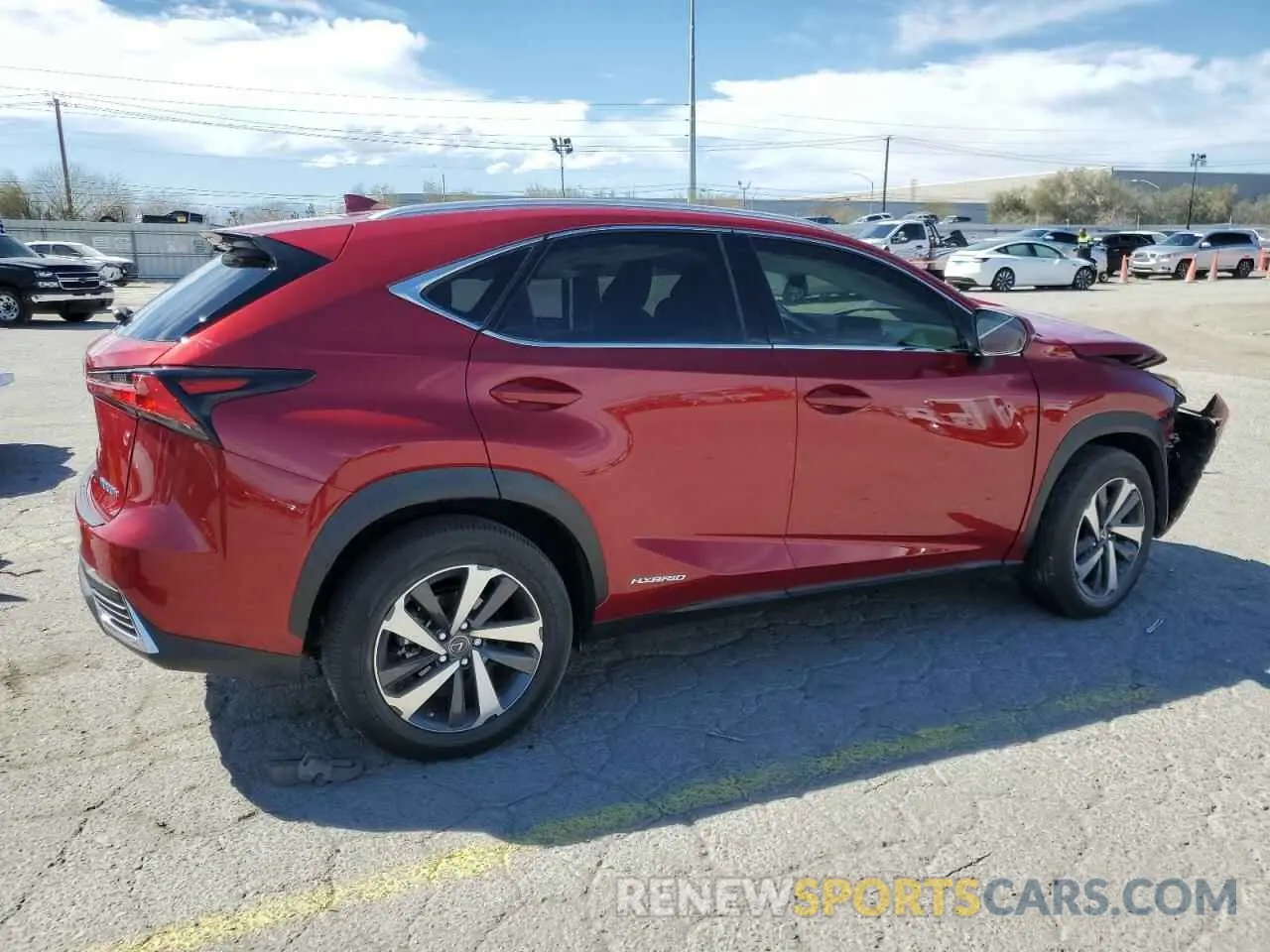 3 Photograph of a damaged car JTJGJRDZ8L5000440 LEXUS NX 2020