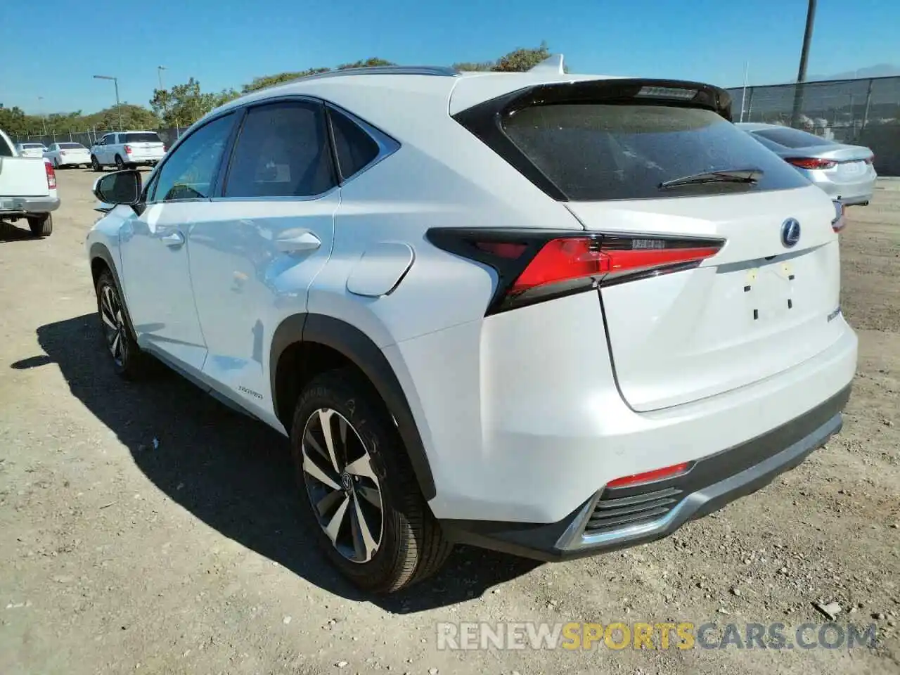 3 Photograph of a damaged car JTJGJRDZ8L5002561 LEXUS NX 2020