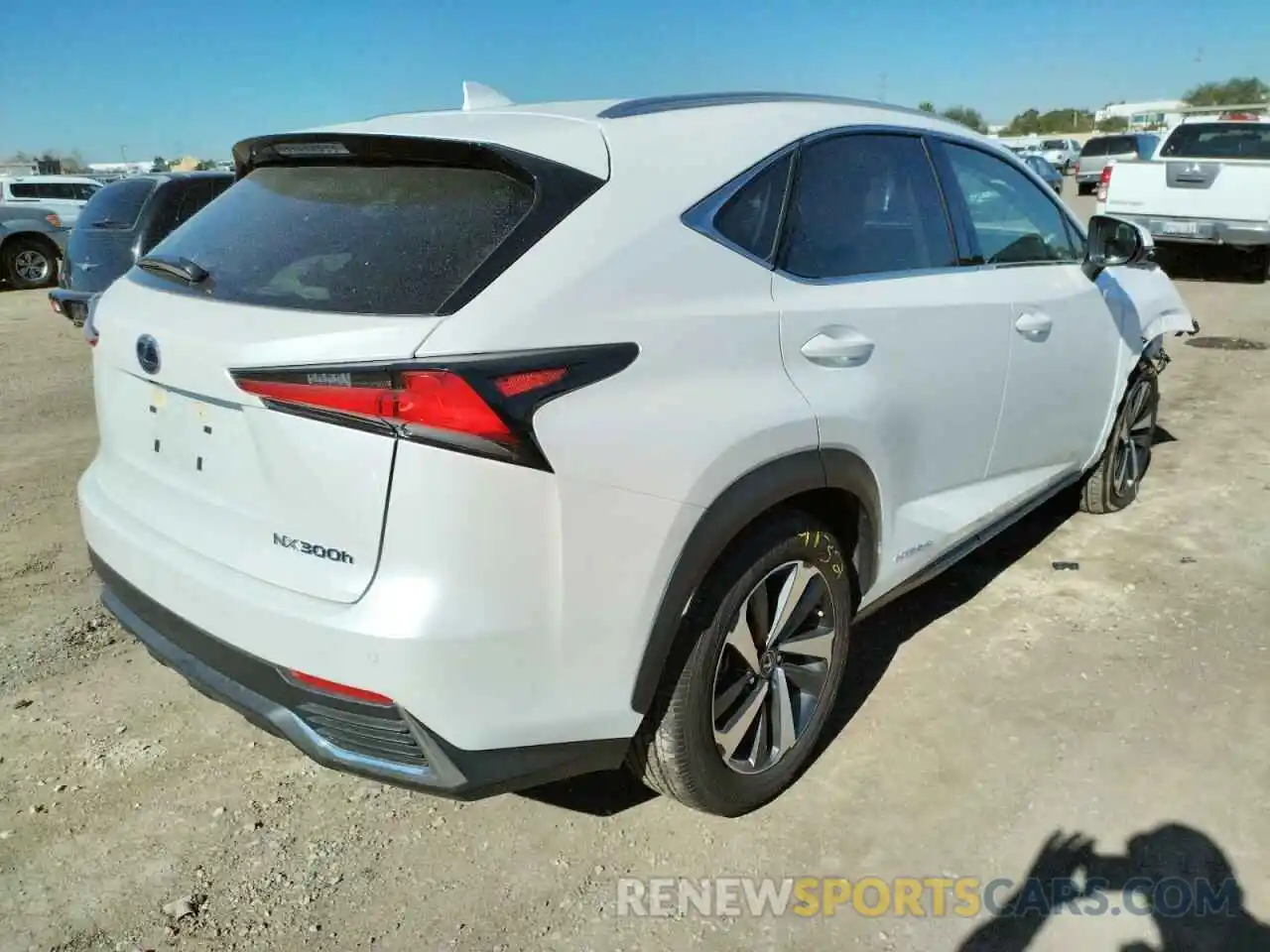 4 Photograph of a damaged car JTJGJRDZ8L5002561 LEXUS NX 2020