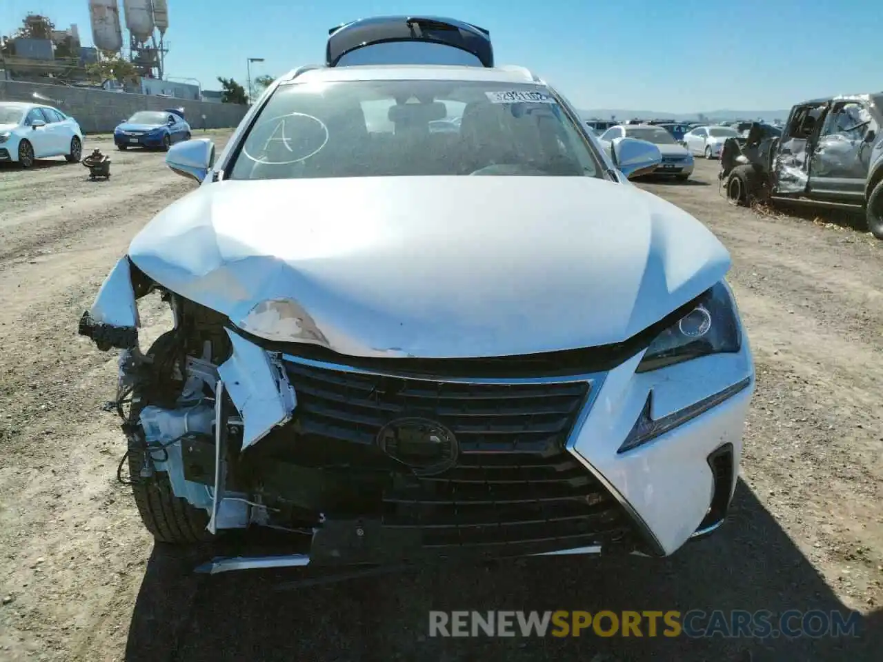 7 Photograph of a damaged car JTJGJRDZ8L5002561 LEXUS NX 2020