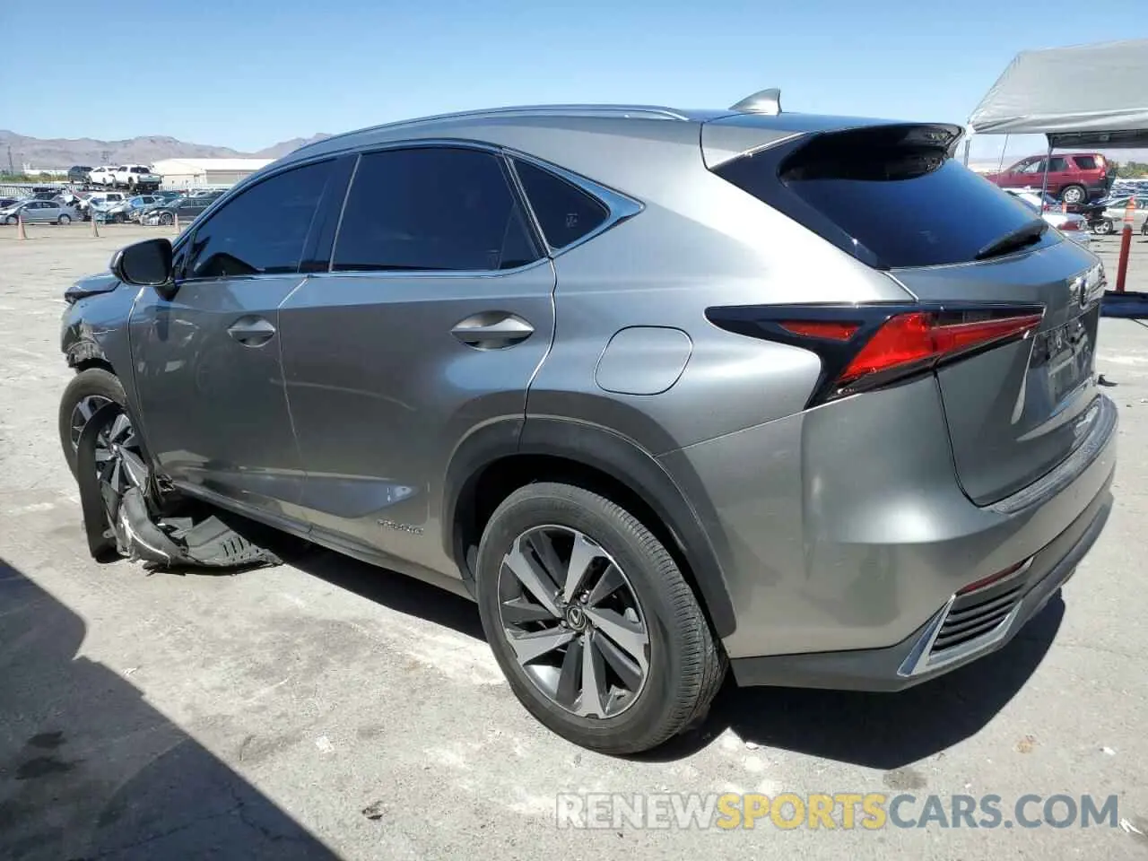 2 Photograph of a damaged car JTJGJRDZ8L5005895 LEXUS NX 2020