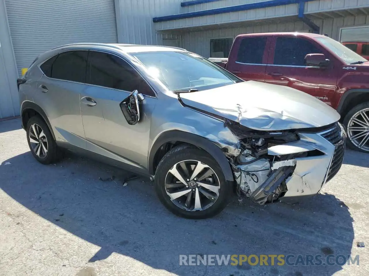 4 Photograph of a damaged car JTJGJRDZ8L5005895 LEXUS NX 2020