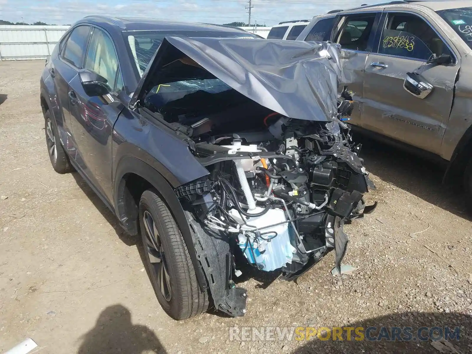 1 Photograph of a damaged car JTJGJRDZ8L5006027 LEXUS NX 2020