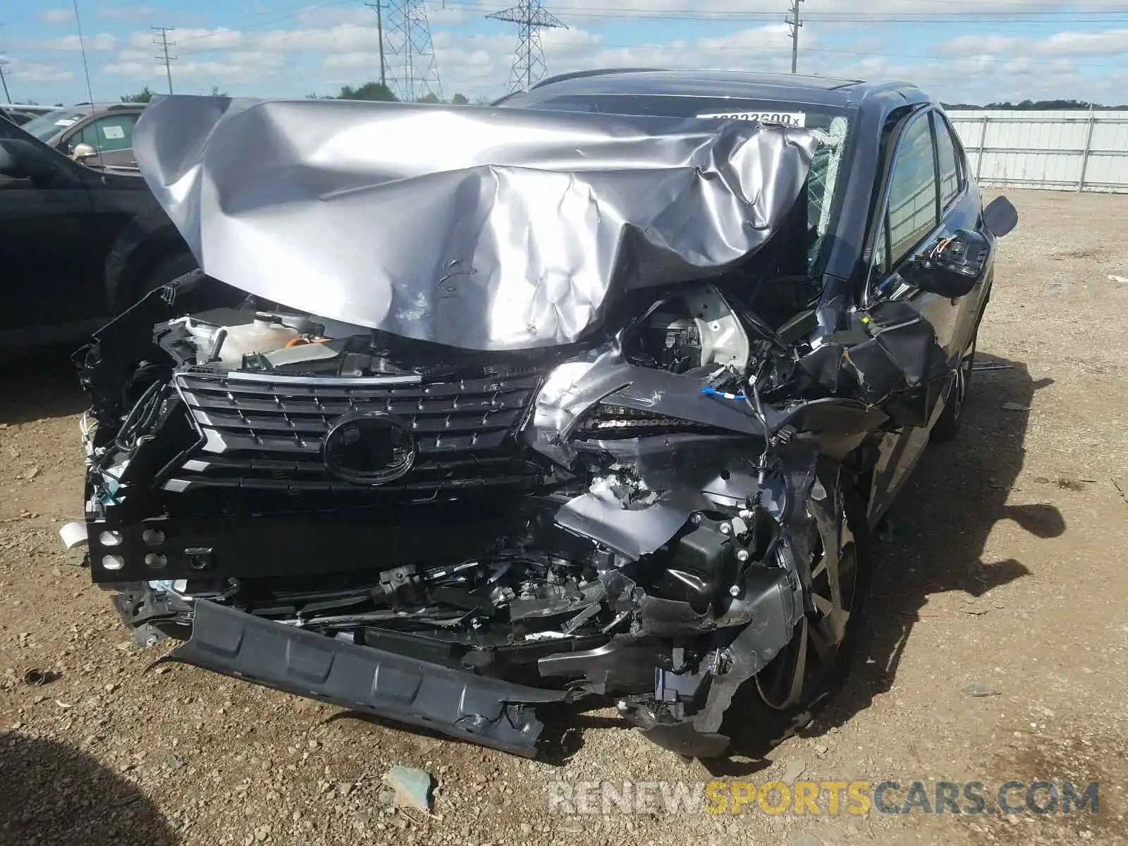 2 Photograph of a damaged car JTJGJRDZ8L5006027 LEXUS NX 2020