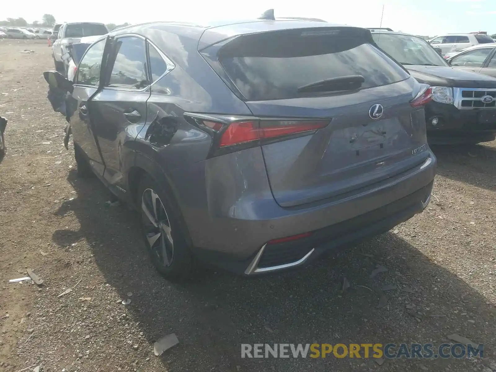 3 Photograph of a damaged car JTJGJRDZ8L5006027 LEXUS NX 2020