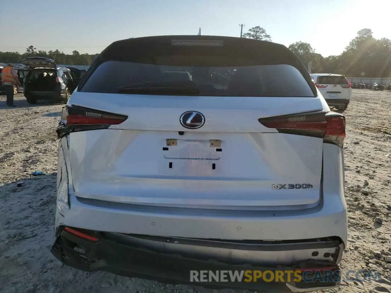 6 Photograph of a damaged car JTJGJRDZ8L5008327 LEXUS NX 2020