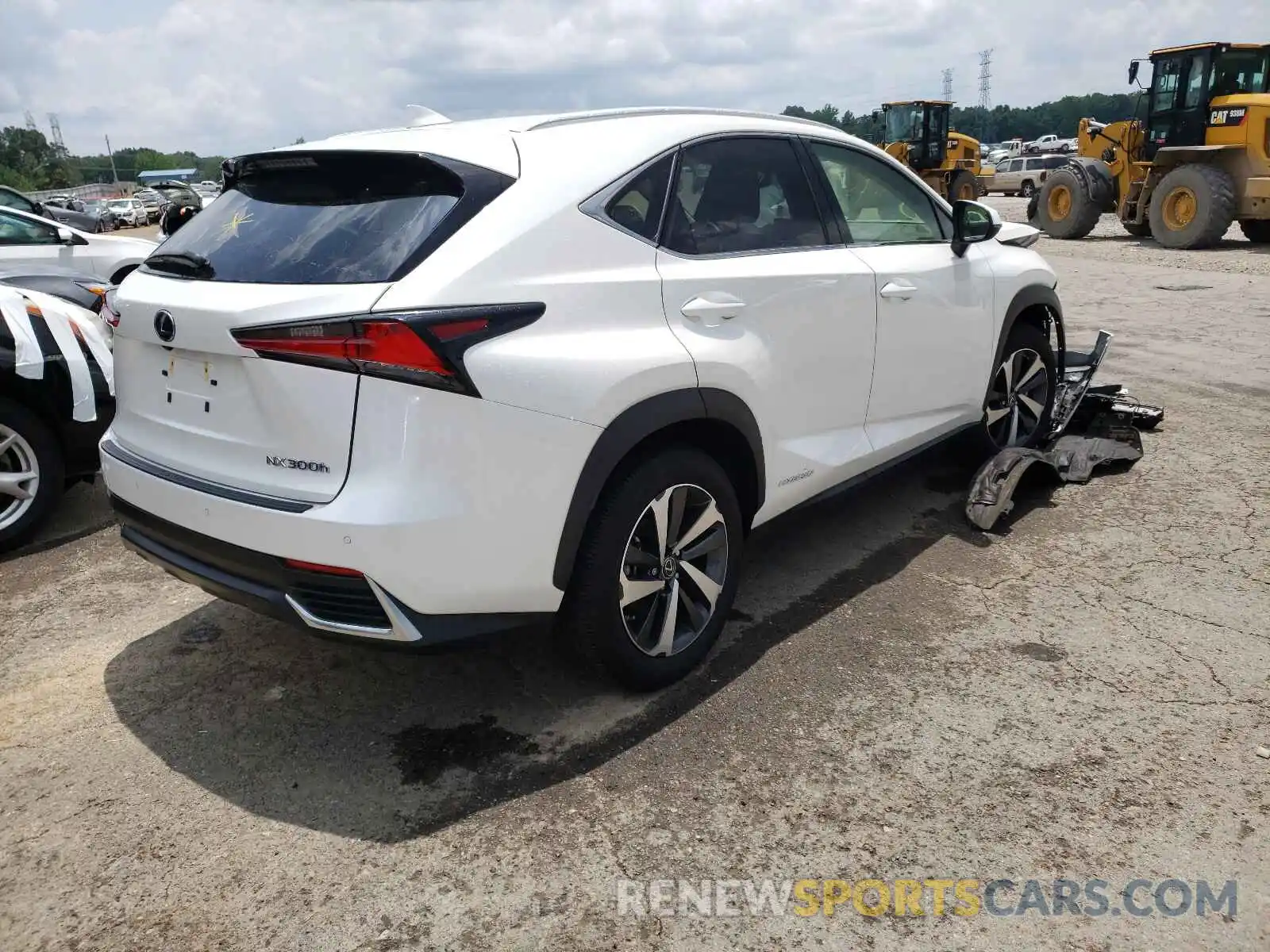 4 Photograph of a damaged car JTJGJRDZ9L2127943 LEXUS NX 2020