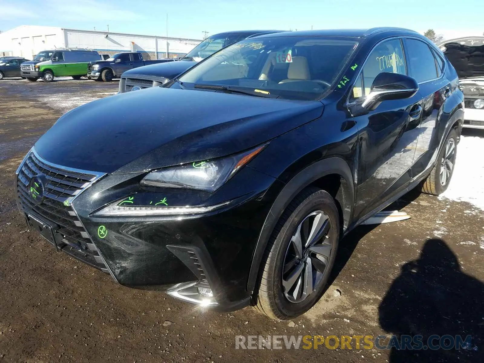 2 Photograph of a damaged car JTJGJRDZ9L2128753 LEXUS NX 2020