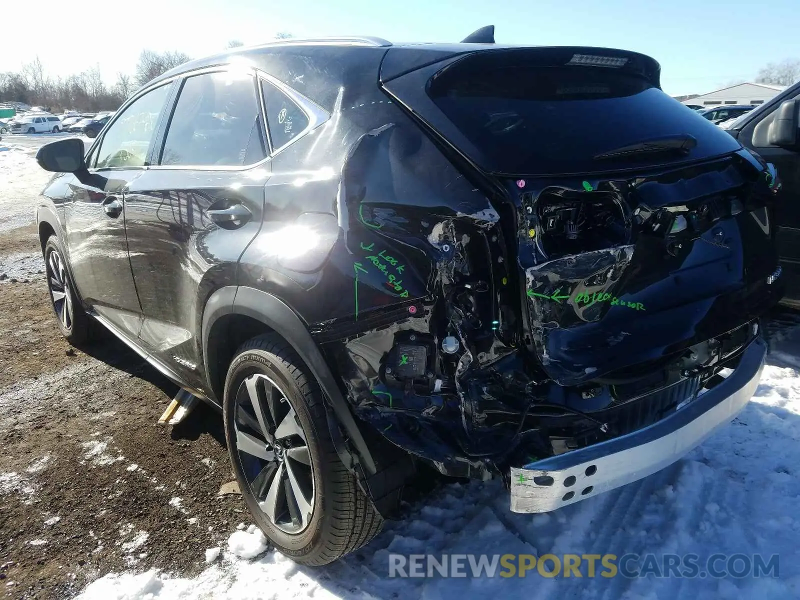 3 Photograph of a damaged car JTJGJRDZ9L2128753 LEXUS NX 2020