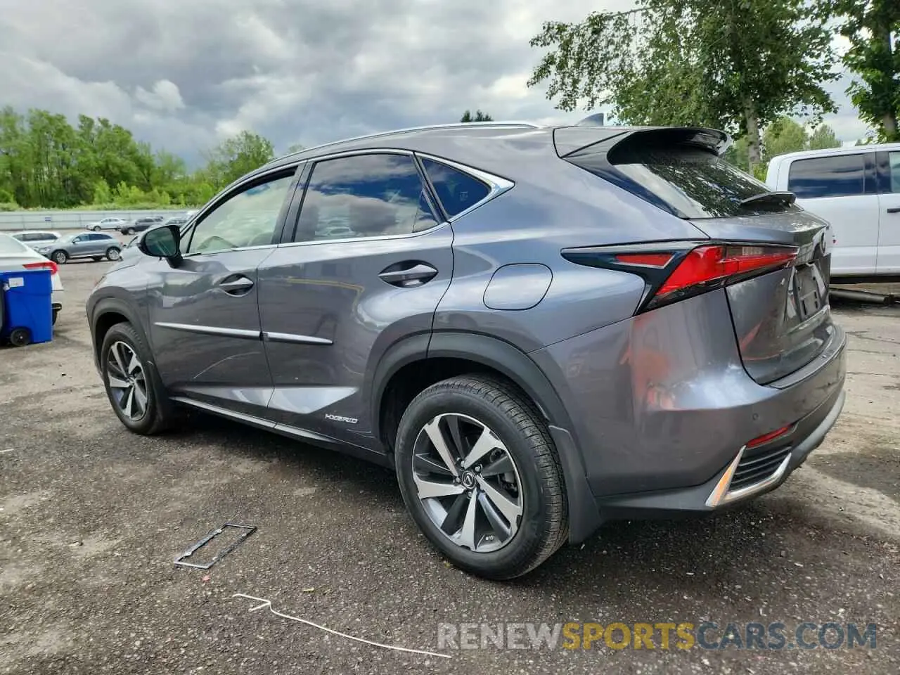 2 Photograph of a damaged car JTJGJRDZ9L2143138 LEXUS NX 2020