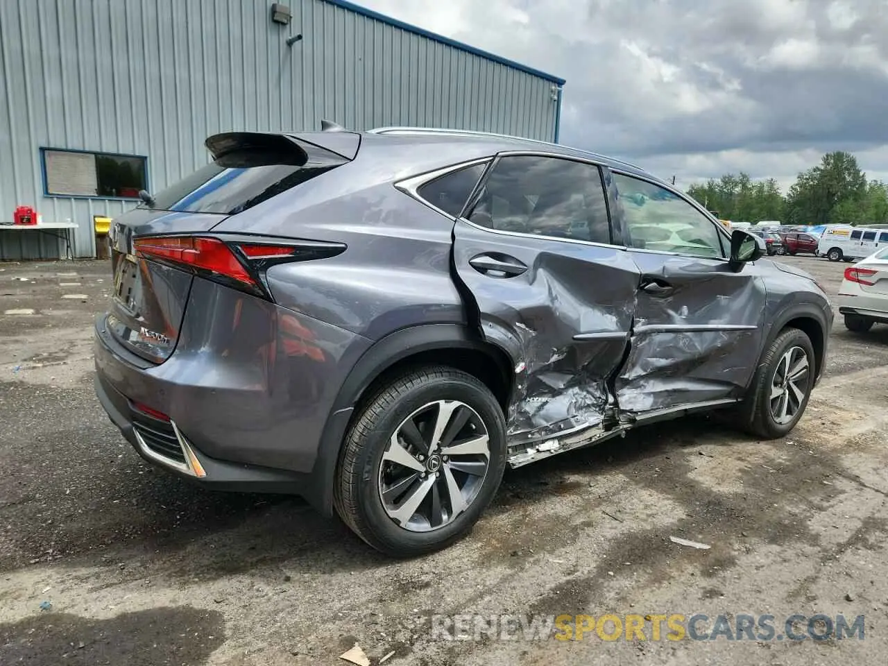 3 Photograph of a damaged car JTJGJRDZ9L2143138 LEXUS NX 2020