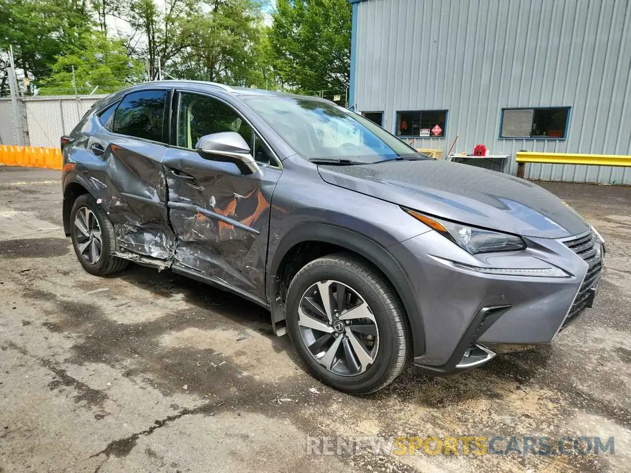 4 Photograph of a damaged car JTJGJRDZ9L2143138 LEXUS NX 2020