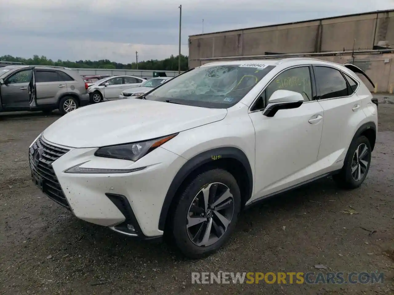 2 Photograph of a damaged car JTJGJRDZ9L5006070 LEXUS NX 2020