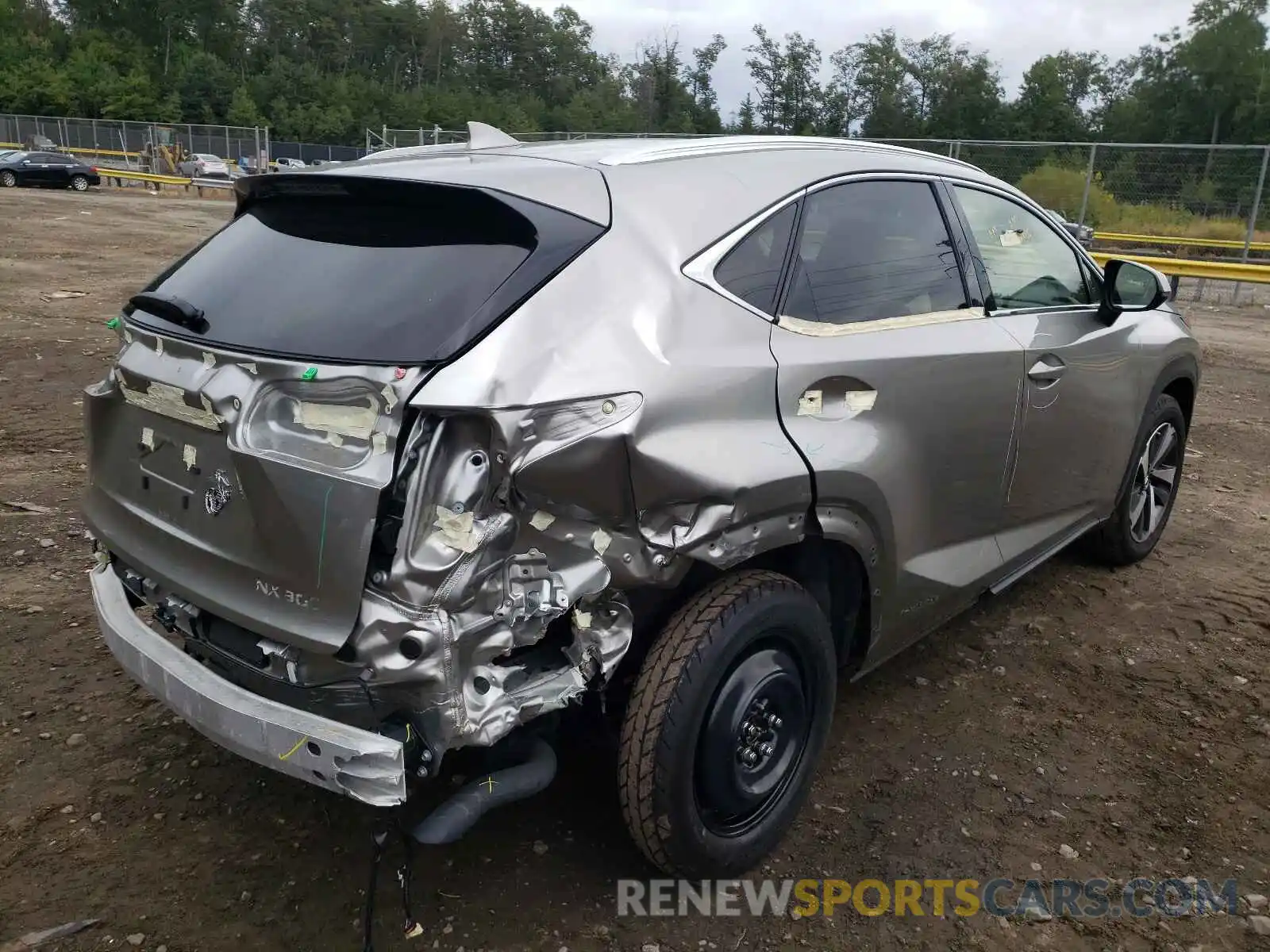 4 Photograph of a damaged car JTJGJRDZ9L5006845 LEXUS NX 2020