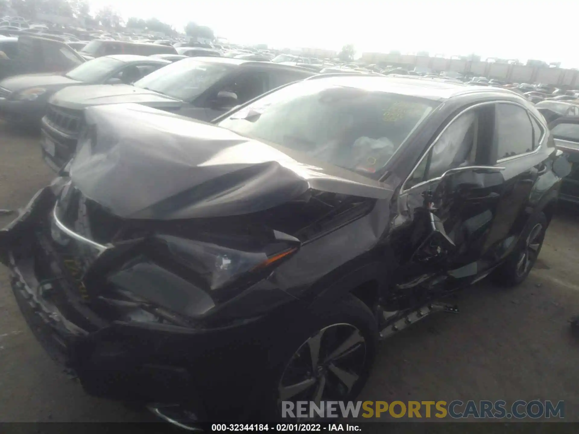 2 Photograph of a damaged car JTJHARBZ5L5014495 LEXUS NX 2020