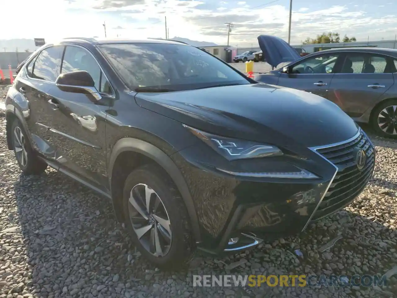 1 Photograph of a damaged car JTJHARDZ7L5016035 LEXUS NX 2020