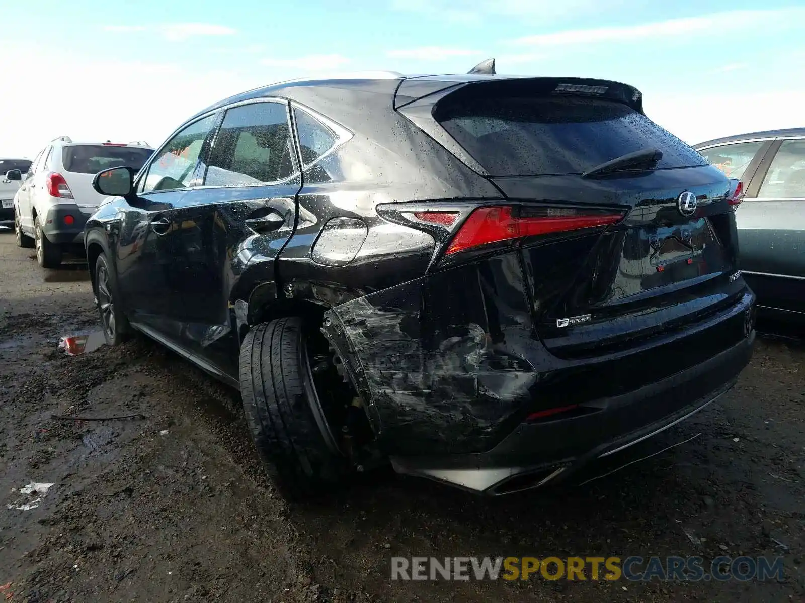 3 Photograph of a damaged car JTJJARBZ0L2158393 LEXUS NX 2020