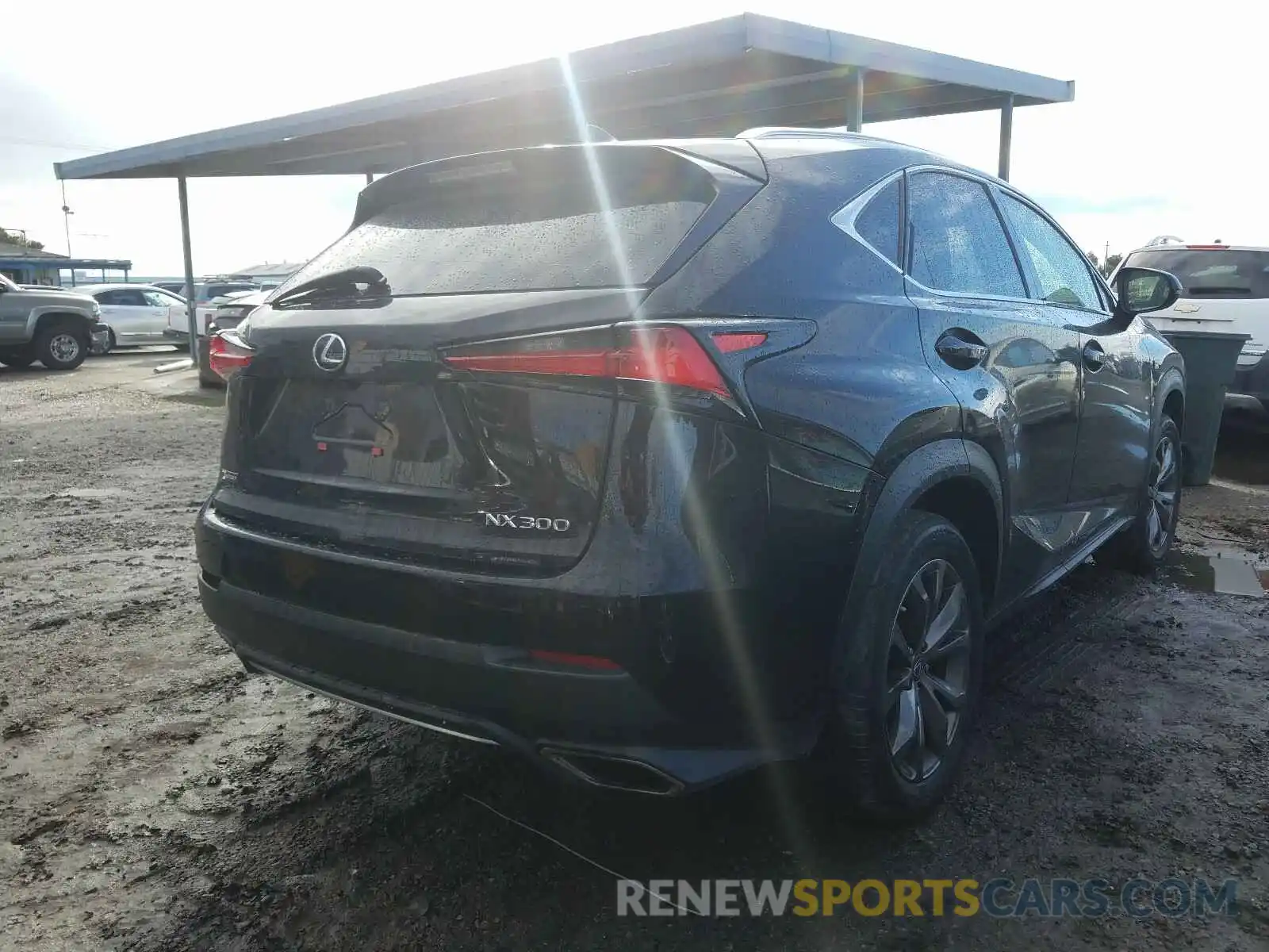 4 Photograph of a damaged car JTJJARBZ0L2158393 LEXUS NX 2020