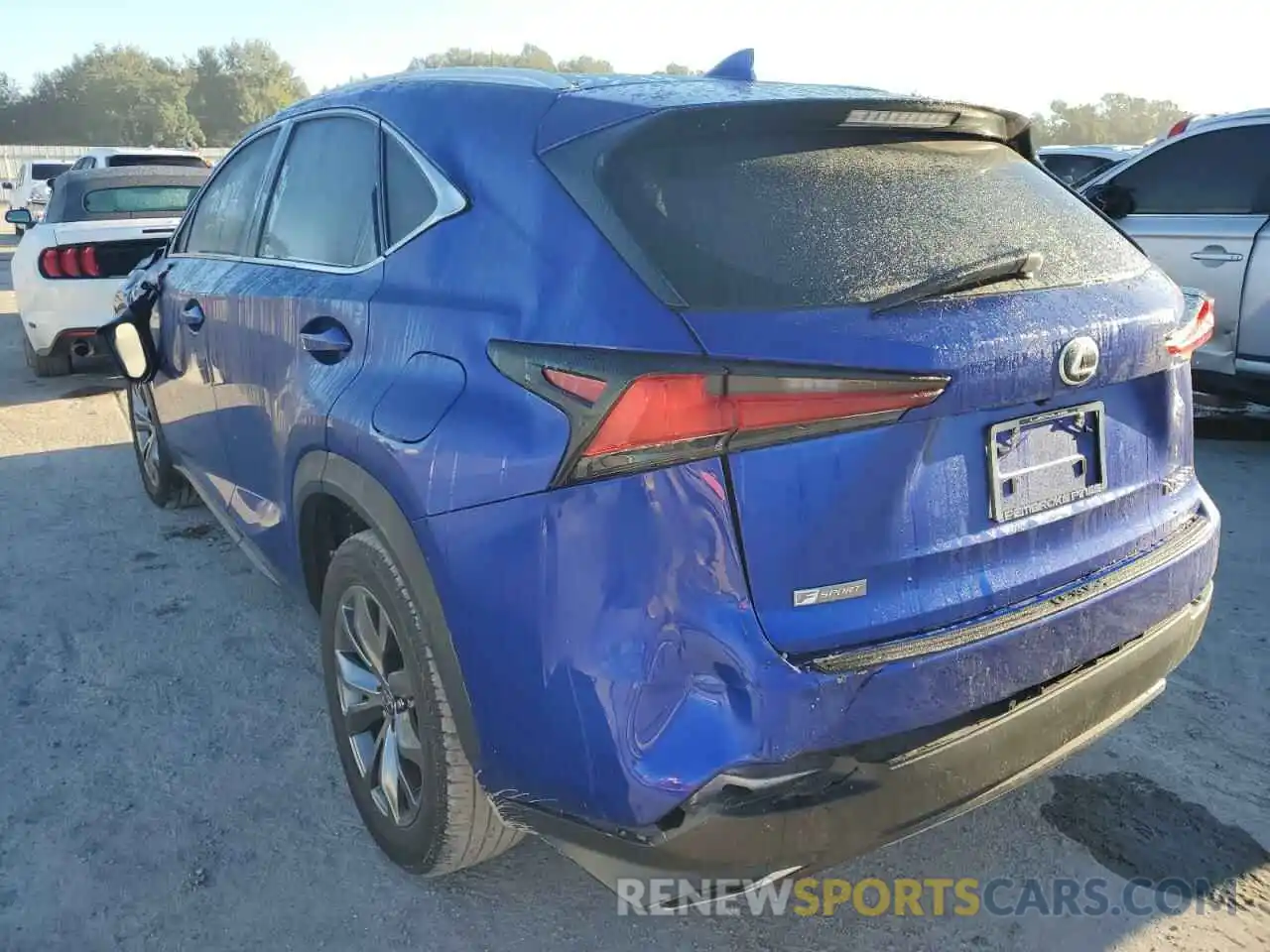 3 Photograph of a damaged car JTJJARBZ0L2177400 LEXUS NX 2020