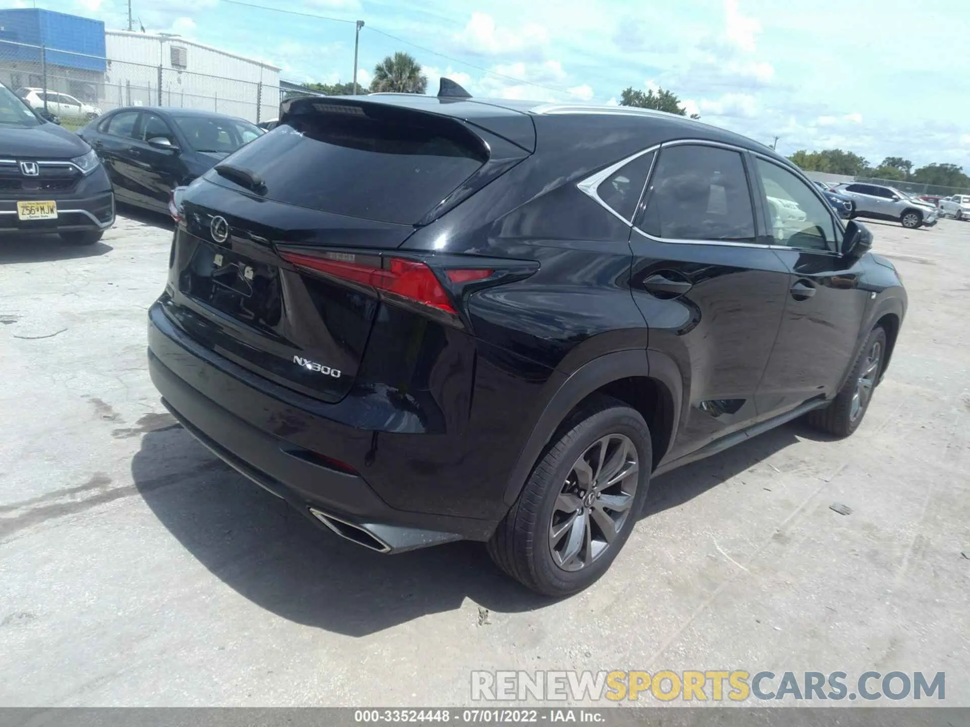 4 Photograph of a damaged car JTJJARBZ3L5010270 LEXUS NX 2020