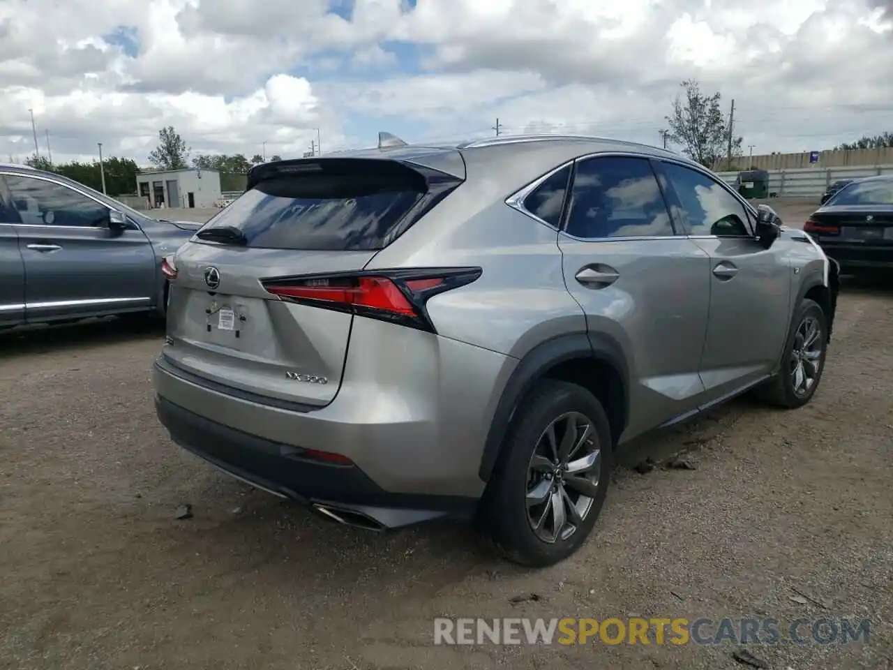 4 Photograph of a damaged car JTJJARBZ6L2171309 LEXUS NX 2020